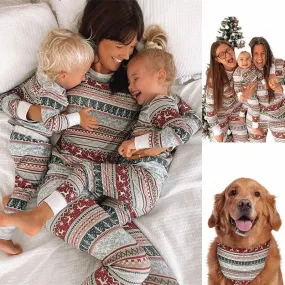 2024 Christmas Family Matching Pajamas Set