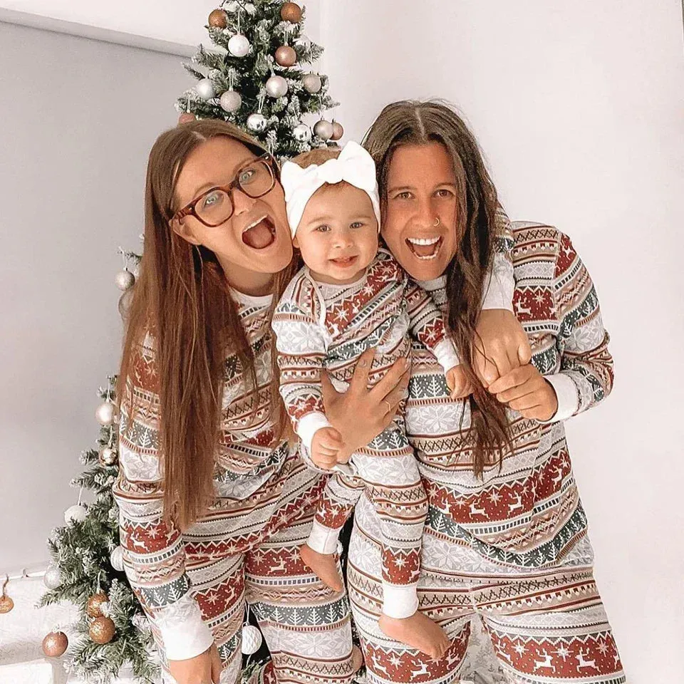 2024 Christmas Family Matching Pajamas Set