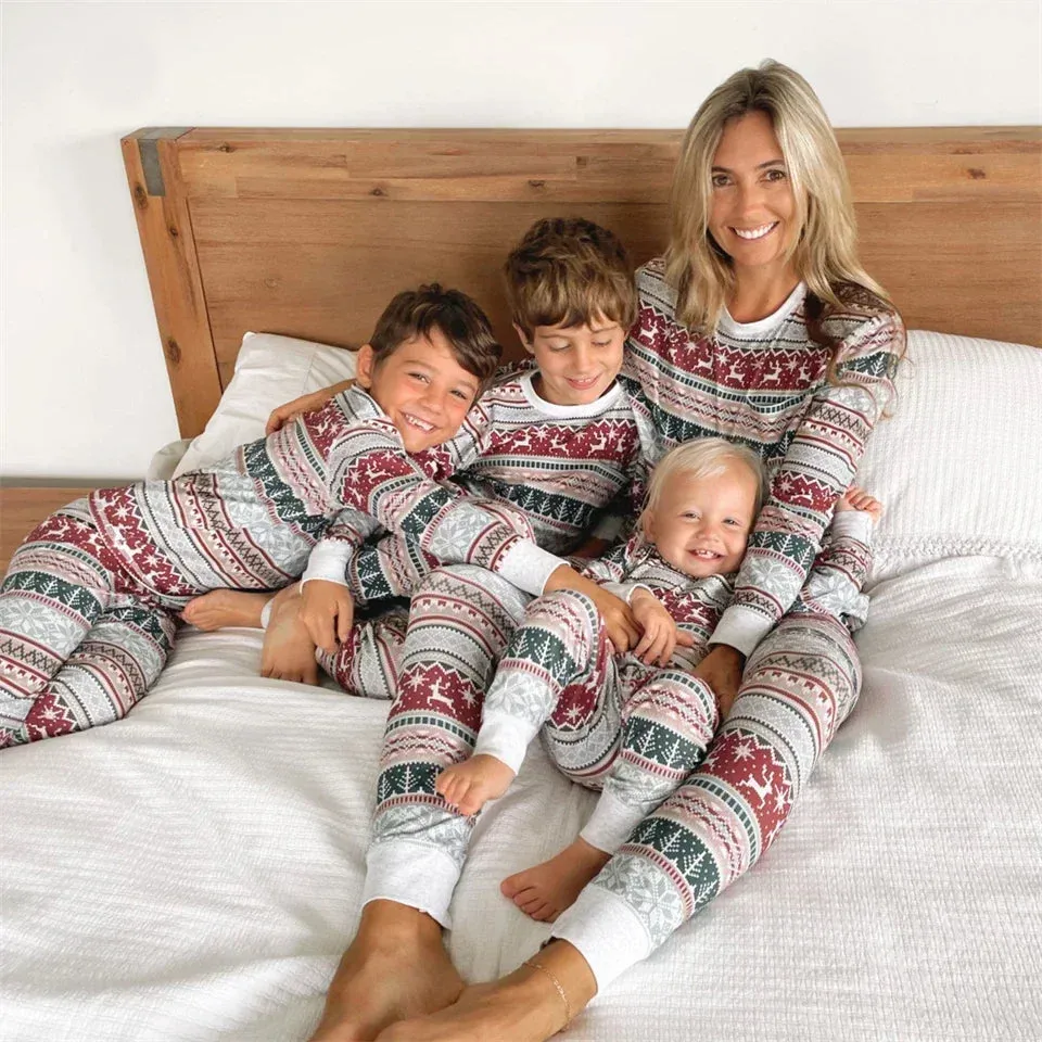 2024 Christmas Family Matching Pajamas Set