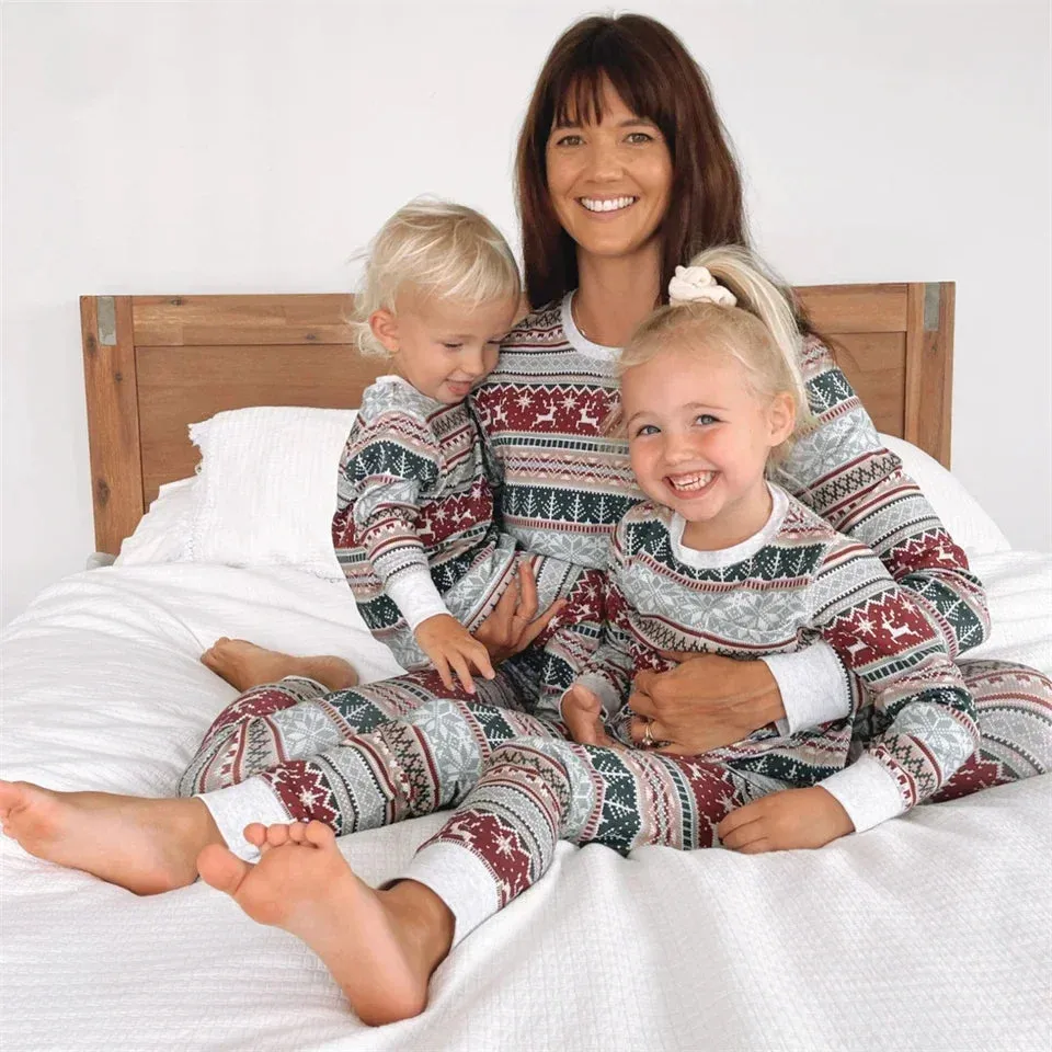 2024 Christmas Family Matching Pajamas Set