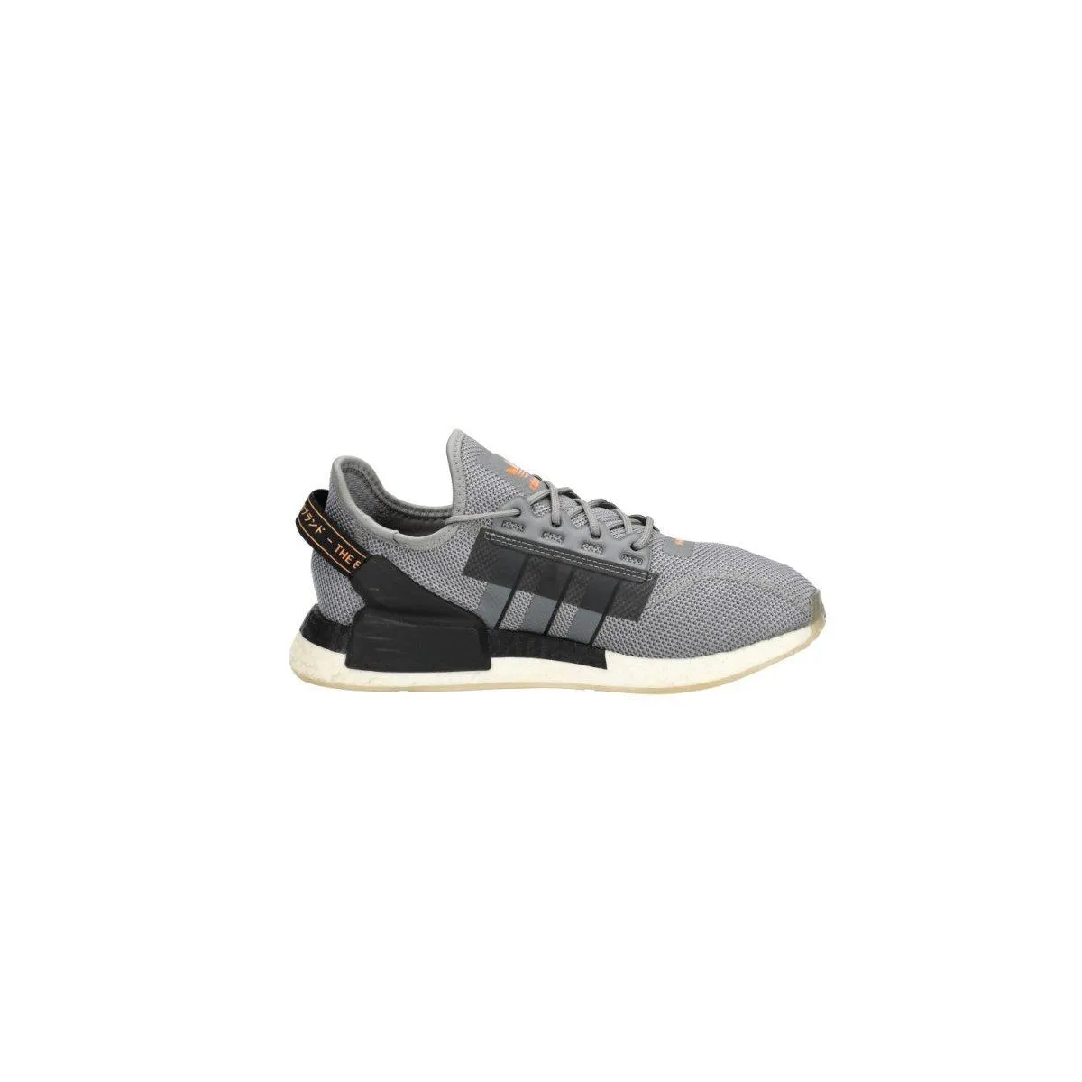 Adidas Nmd R1 V2 Sport Shoes Fabric Grey Colour For Men