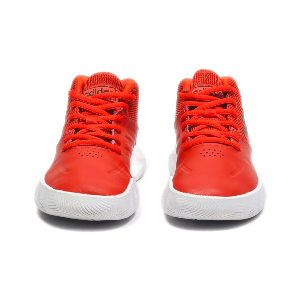 Adidas Ownthegame 2.0 Sport Shoes Fabric Red Colour For Kids