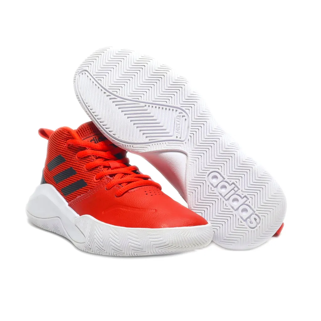 Adidas Ownthegame 2.0 Sport Shoes Fabric Red Colour For Kids