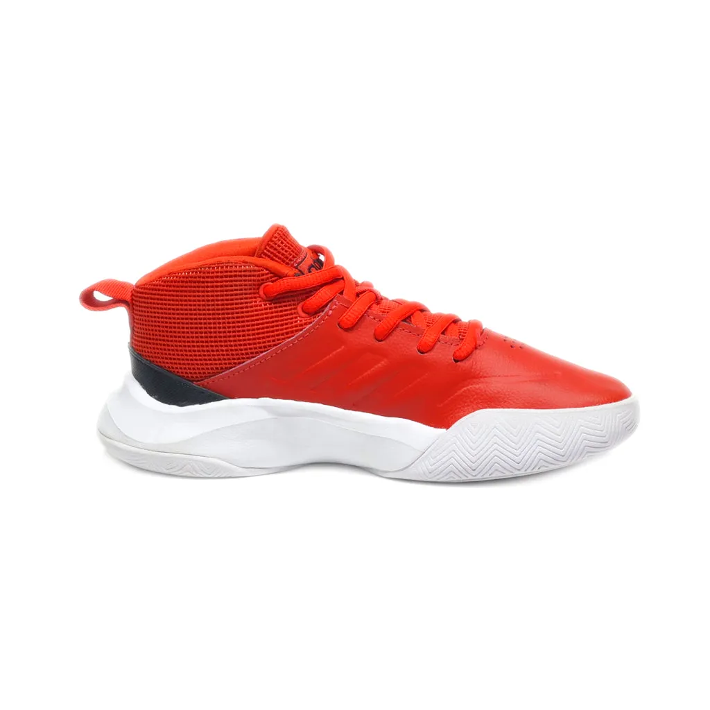 Adidas Ownthegame 2.0 Sport Shoes Fabric Red Colour For Kids