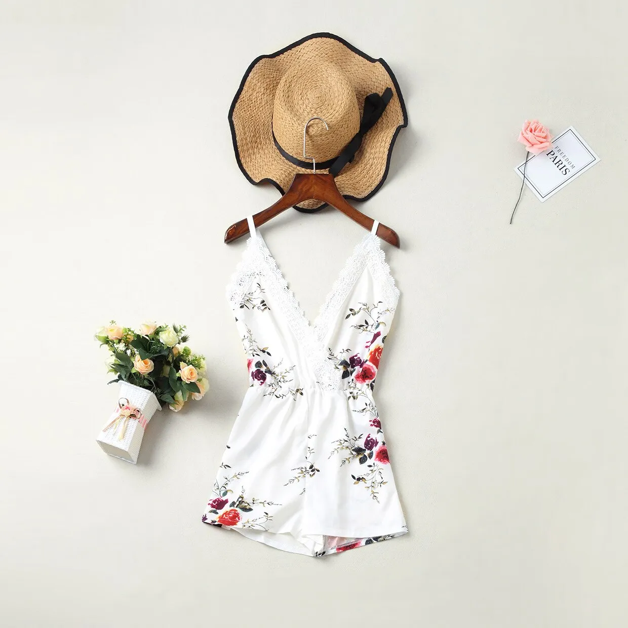 Beach Baby Girl Dress Women Jumpsuit Dress Lace Mother Daughter
