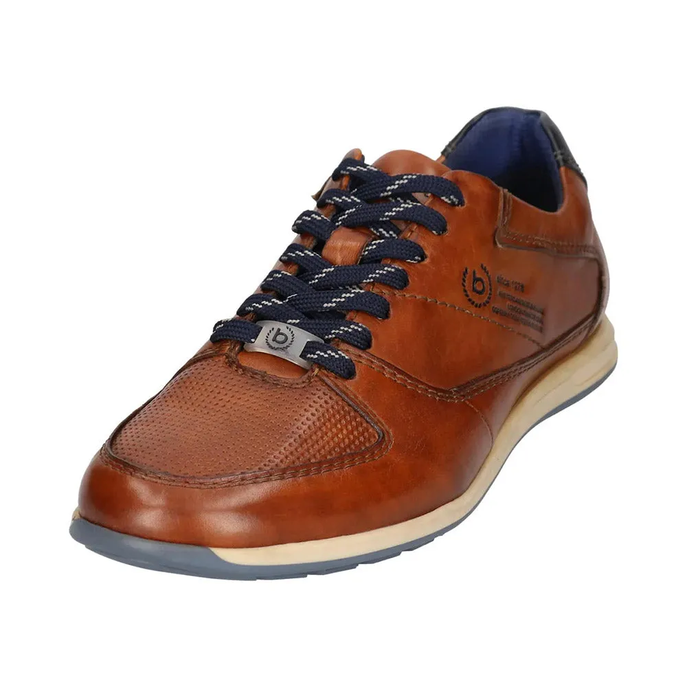 Bugatti Leather Trainer | Clipper Cognac