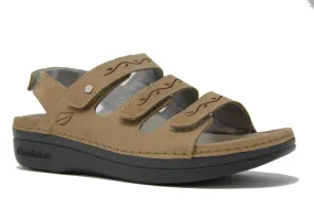 Cambrian Women's Delphi 4 Walking Sandals- Taupe