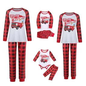 Christmas Car Family Matching Pajama Set