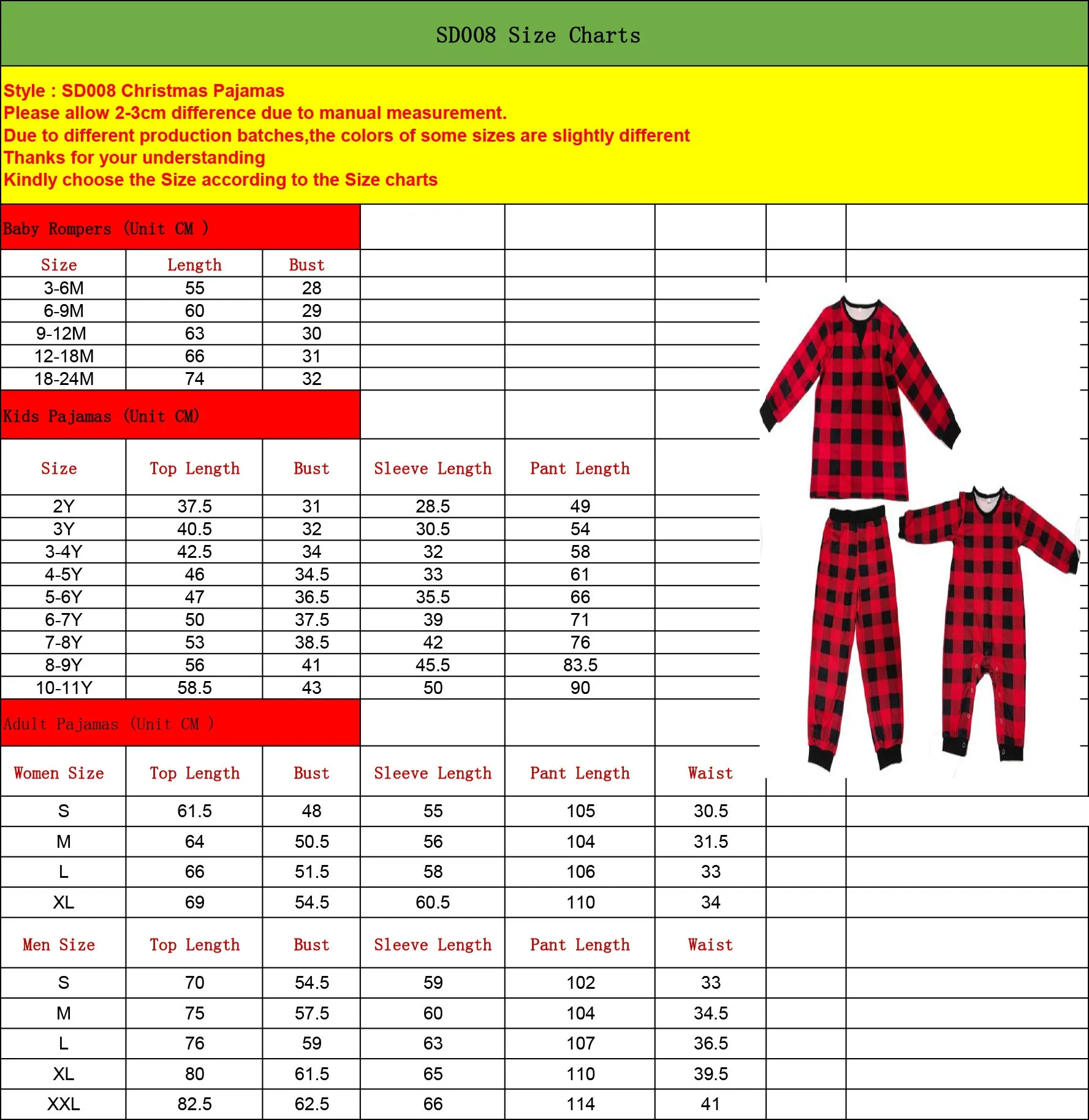 Christmas Pajamas Matching Family Pyjamas  Style Parent-Child Suit Autumn and Winter Women's Loose Homewear Pajamas Women
