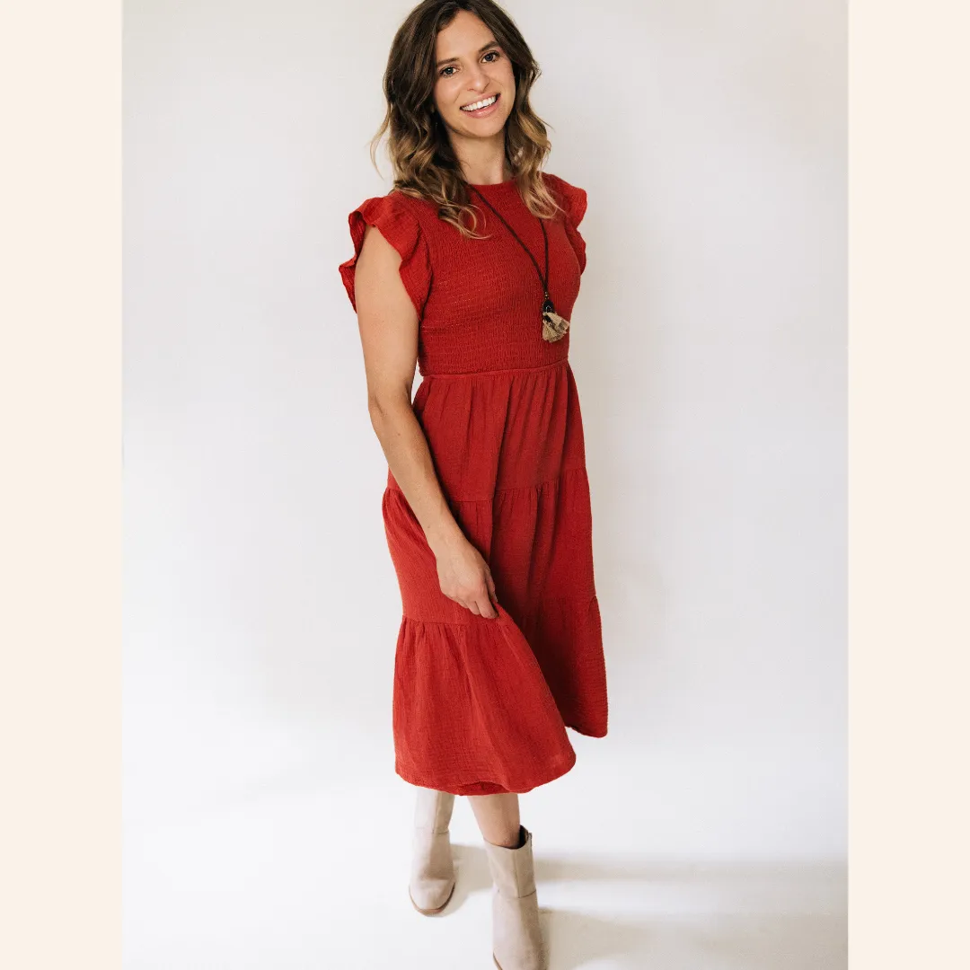Copper Mommy & Me Dress - Women