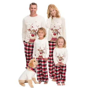 Deer Xmas Family Matching Pajama Set
