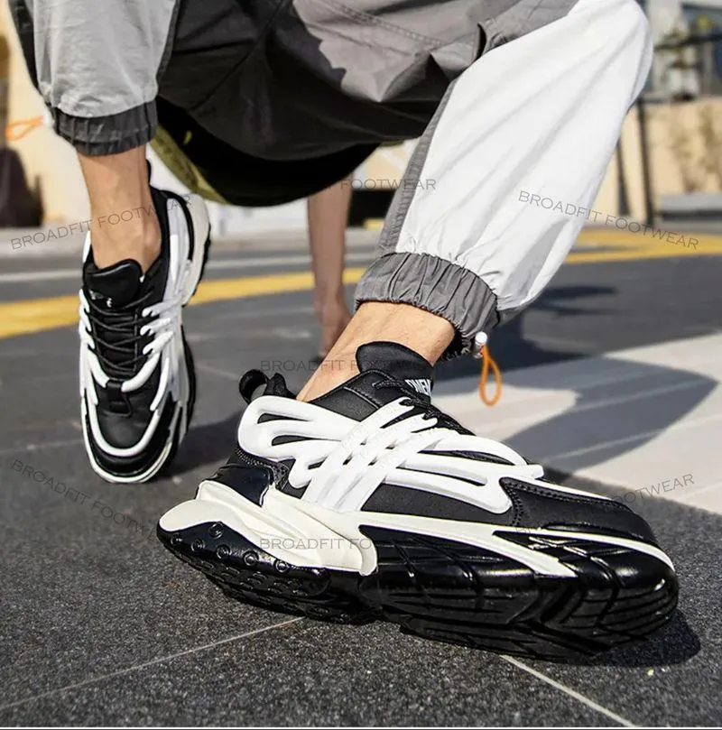 Dvogue footwear black casual sneakers shoes for men