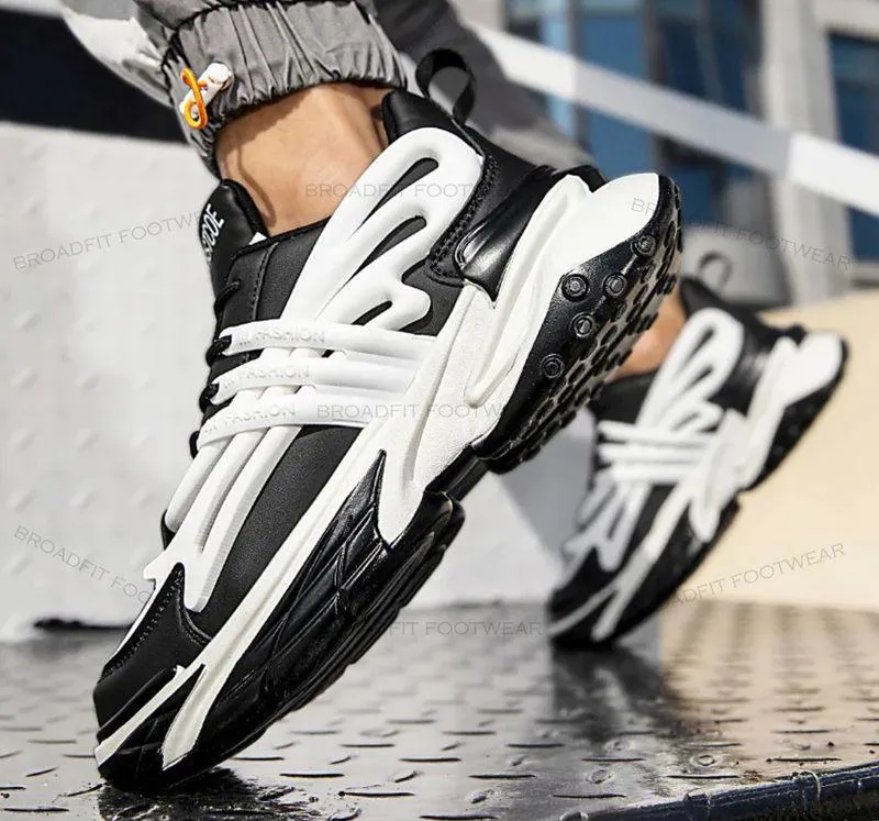 Dvogue footwear black casual sneakers shoes for men