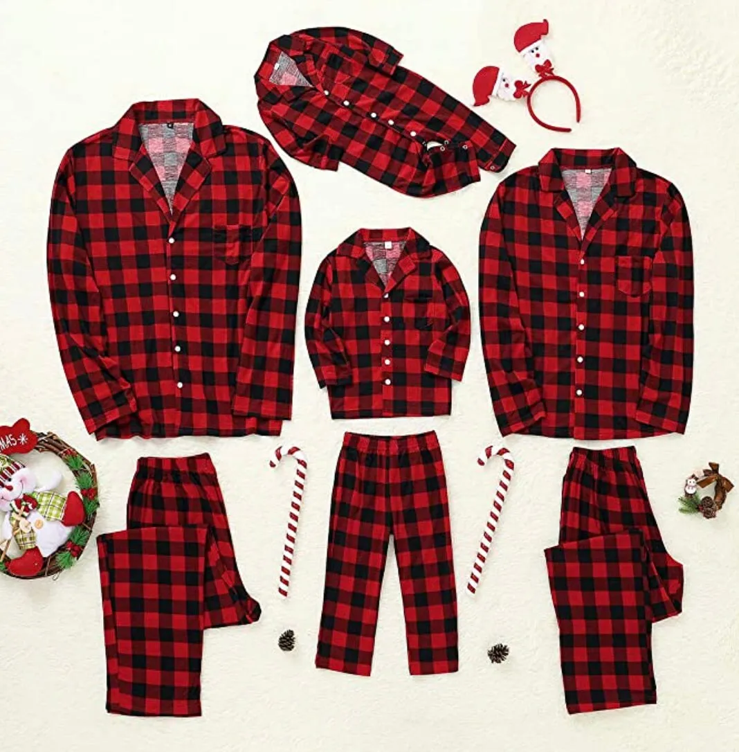 Family Christmas Custom Family Photoshoot Pajamas
