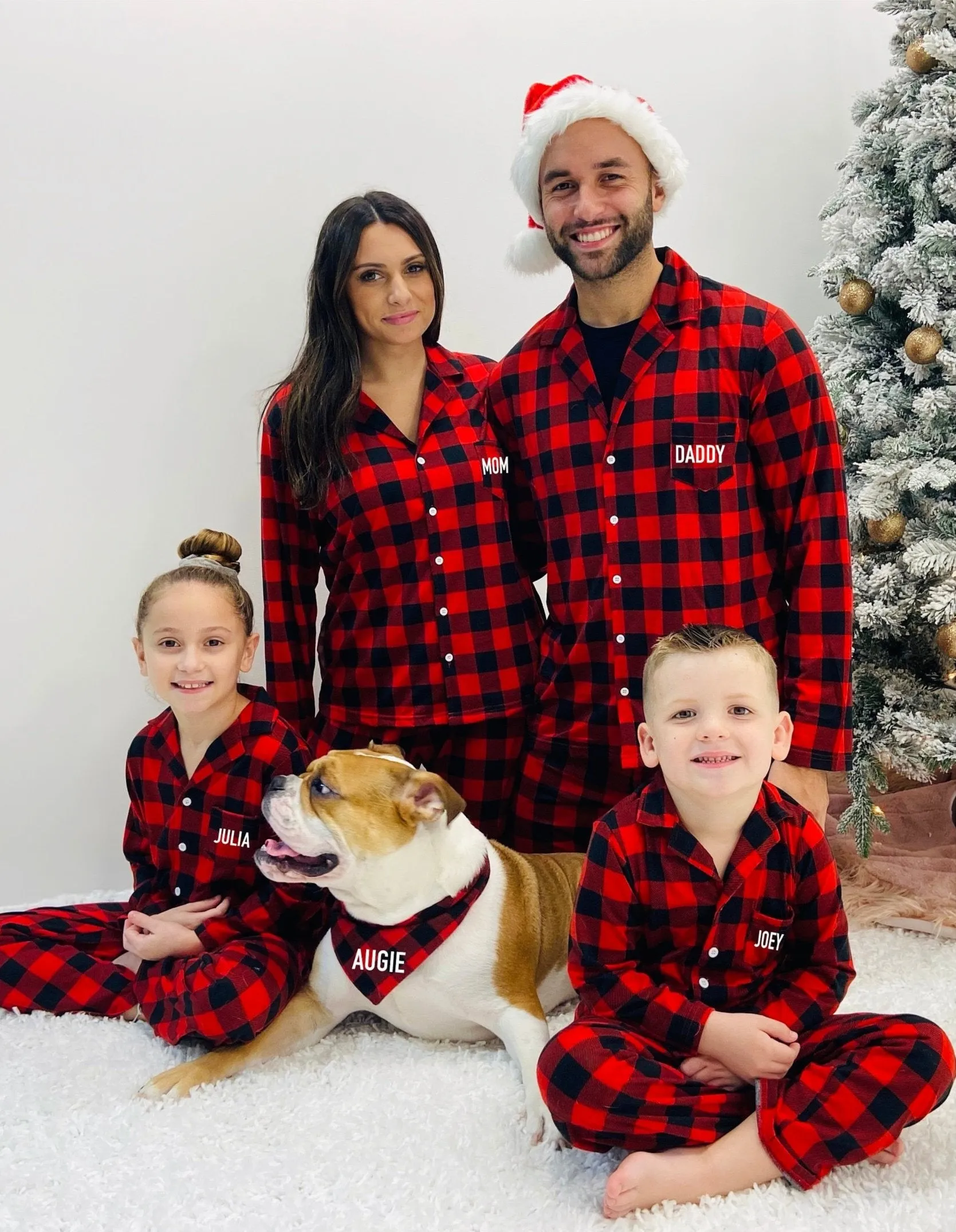 Family Christmas Custom Family Photoshoot Pajamas