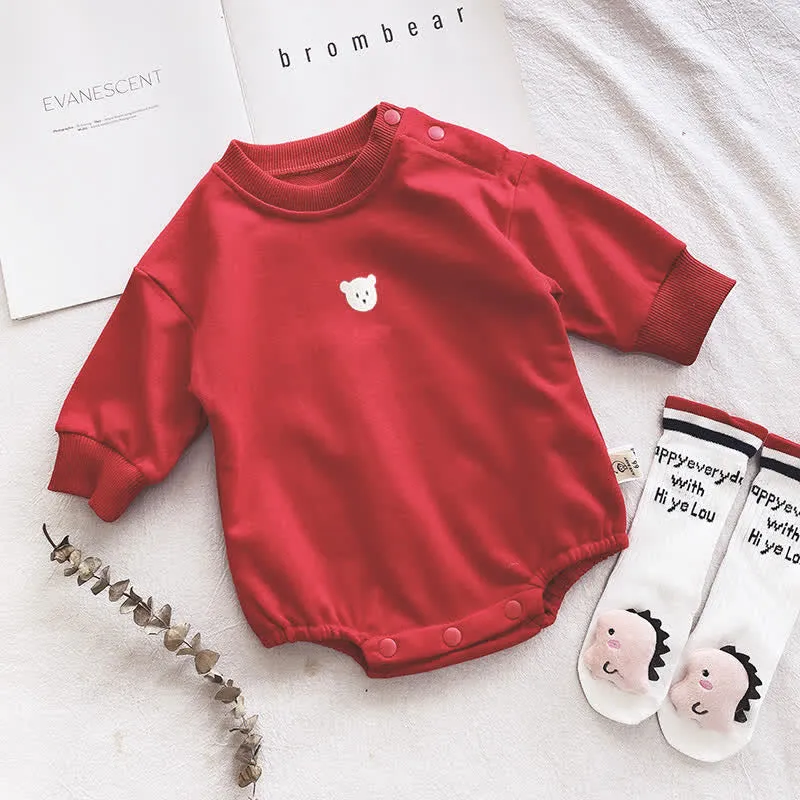 Family Matching Bear Bodysuit Sweatshirt