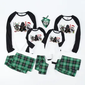 Family Matching Christmas Pajamas Set With Fun Character Design