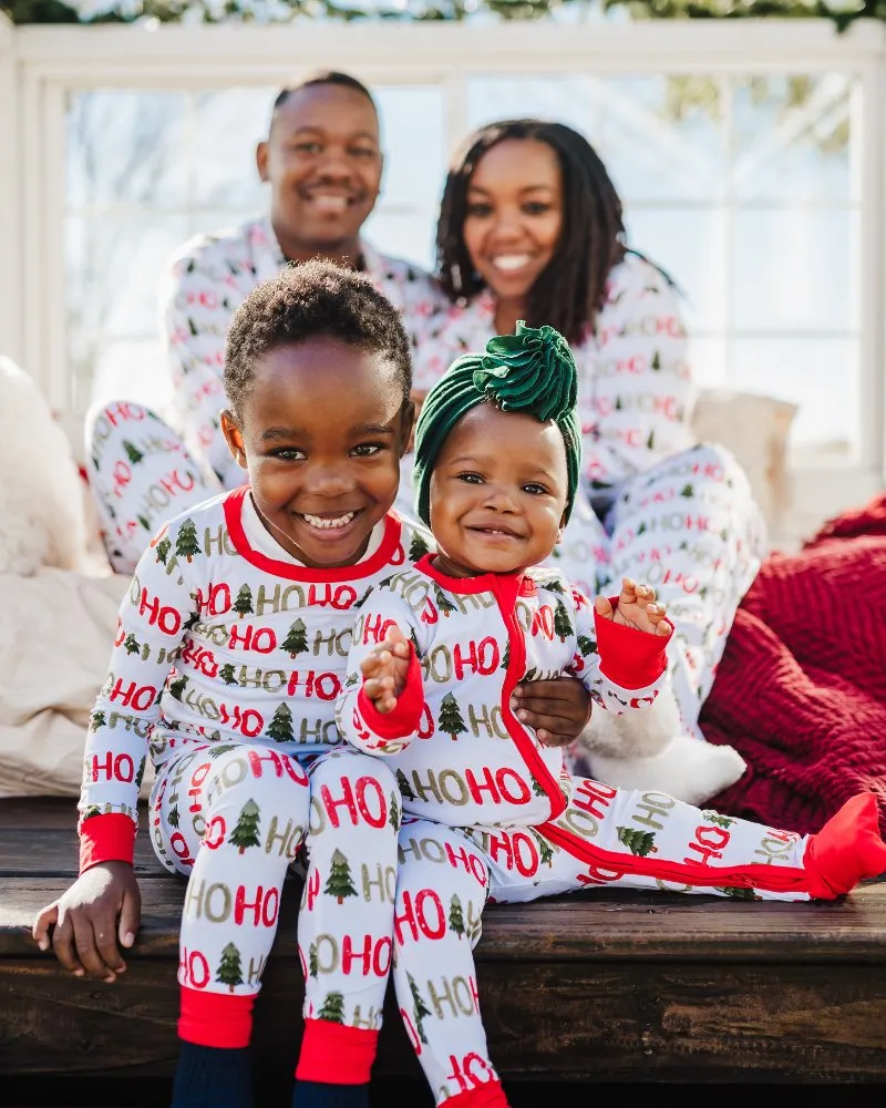 Family Matching Sleepwear - HoHoHo