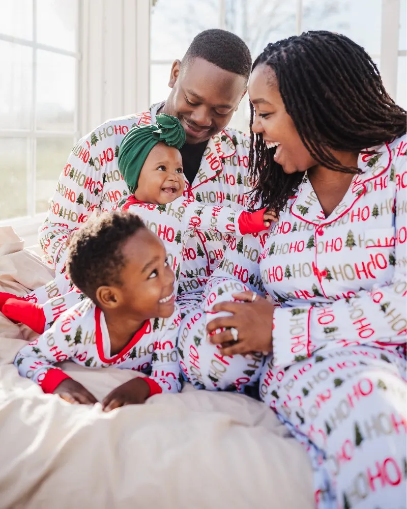 Family Matching Sleepwear - HoHoHo