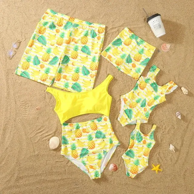 Family Matching Swimwear