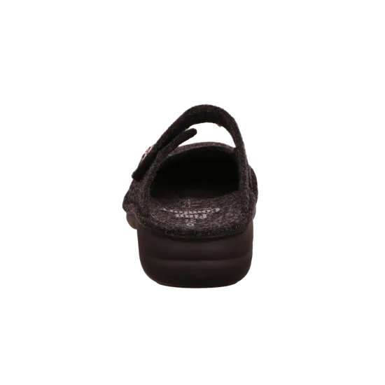 Finn Comfort Women's Brig Mary Jane Clogs- Antrazit