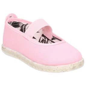 Flossy Astro Infants Ballerina Shoes for Kids Secure Elasticated Fit Mediterranean Jute Rope Wrap Scented Sole Comfortable Footwear