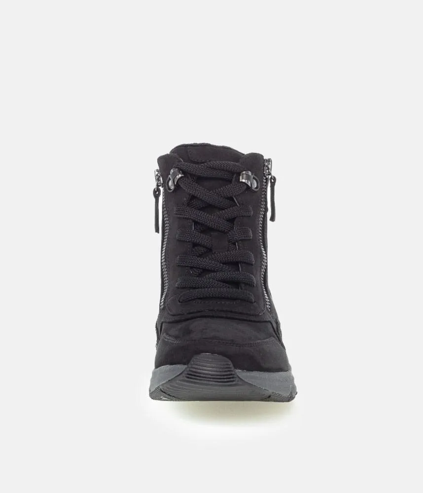 Gabor Fantastic Casual Black Sneaker Booties
