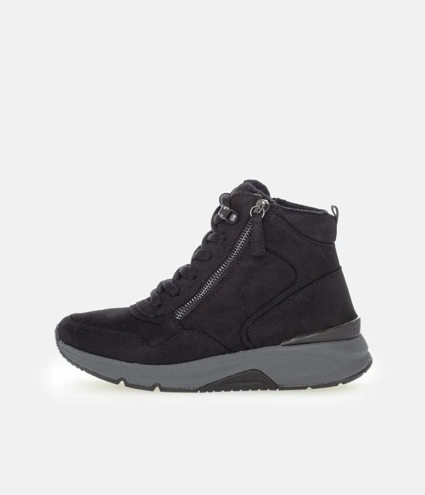 Gabor Fantastic Casual Black Sneaker Booties