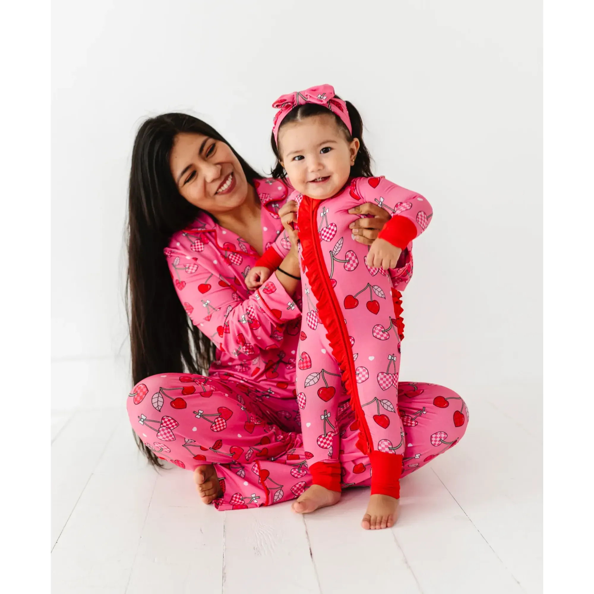 I Love You Cherry Much Mama Luxe Lounge Set