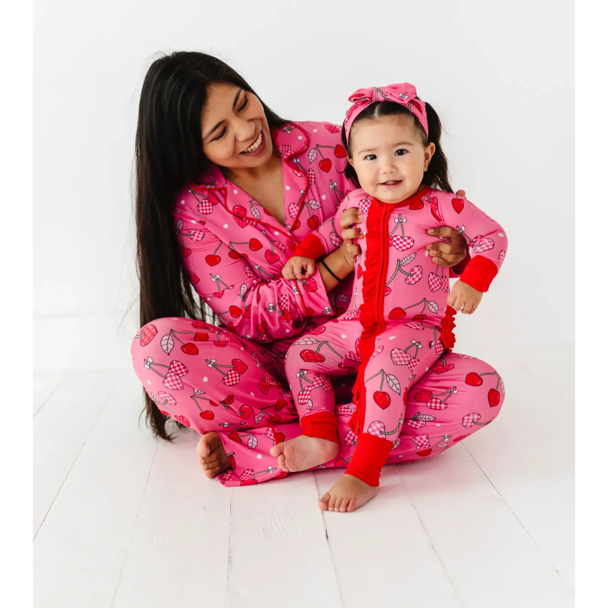 I Love You Cherry Much Mama Luxe Lounge Set