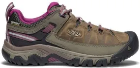 Keen Women's Targhee III Waterproof Weiss Boysenberry Hiking Shoe