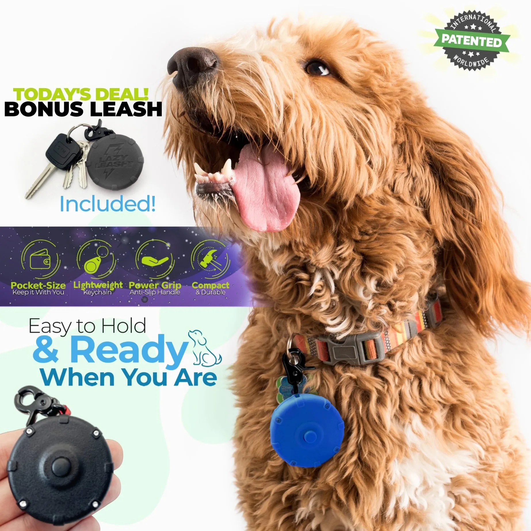Lazy Leash - Safe & Easy 2pc Power Pack Mix