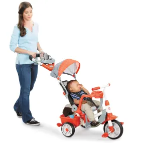 Little Tikes 5-in-1 Deluxe Ride & Relax Recliner Trike Toy – Adjustable Toddler Trike with 5 Stages and Reclining Seat