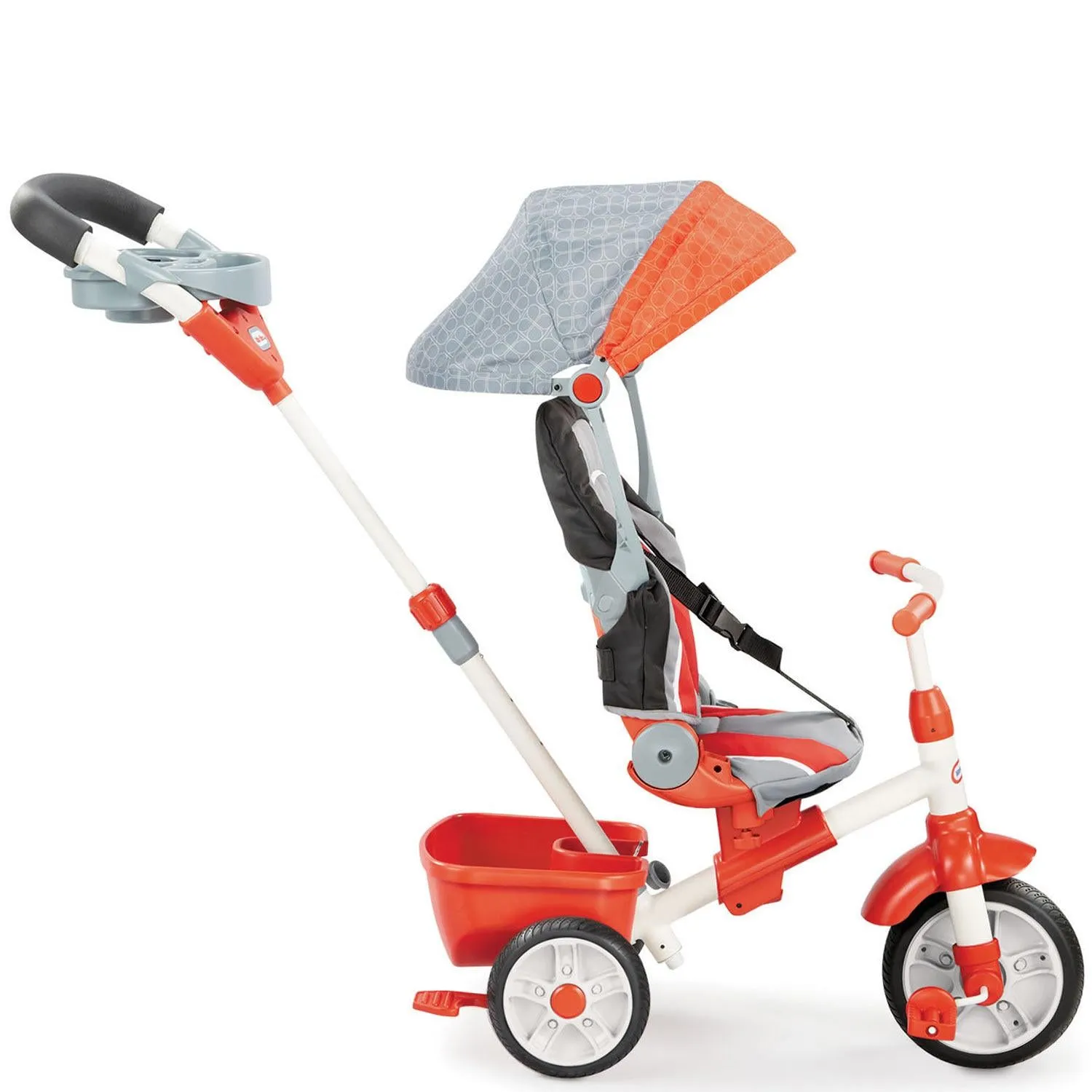 Little Tikes 5-in-1 Deluxe Ride & Relax Recliner Trike Toy – Adjustable Toddler Trike with 5 Stages and Reclining Seat