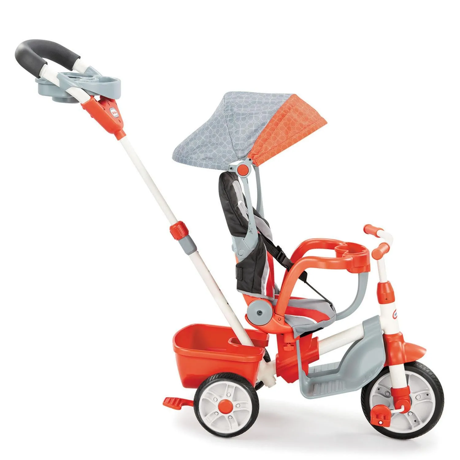 Little Tikes 5-in-1 Deluxe Ride & Relax Recliner Trike Toy – Adjustable Toddler Trike with 5 Stages and Reclining Seat