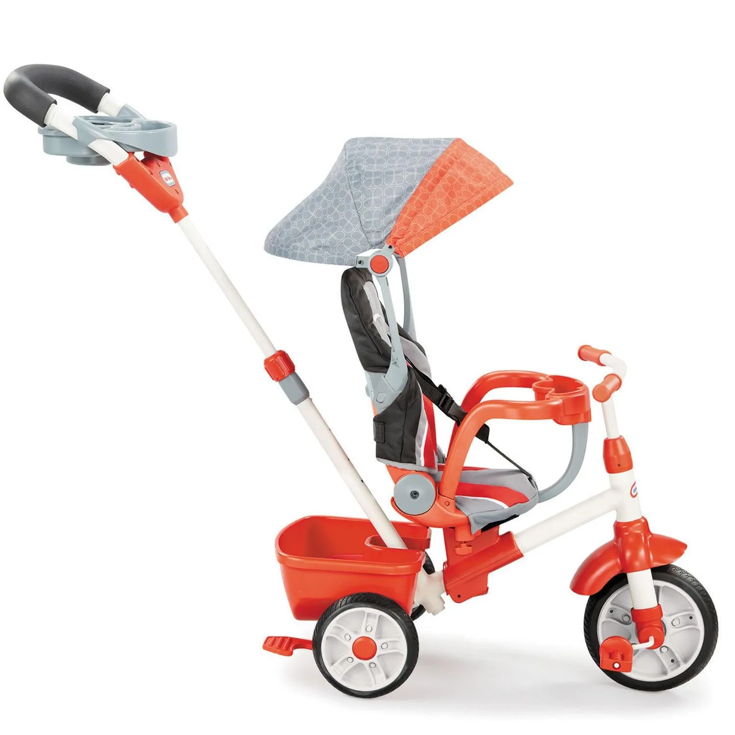 Little Tikes 5-in-1 Deluxe Ride & Relax Recliner Trike Toy – Adjustable Toddler Trike with 5 Stages and Reclining Seat