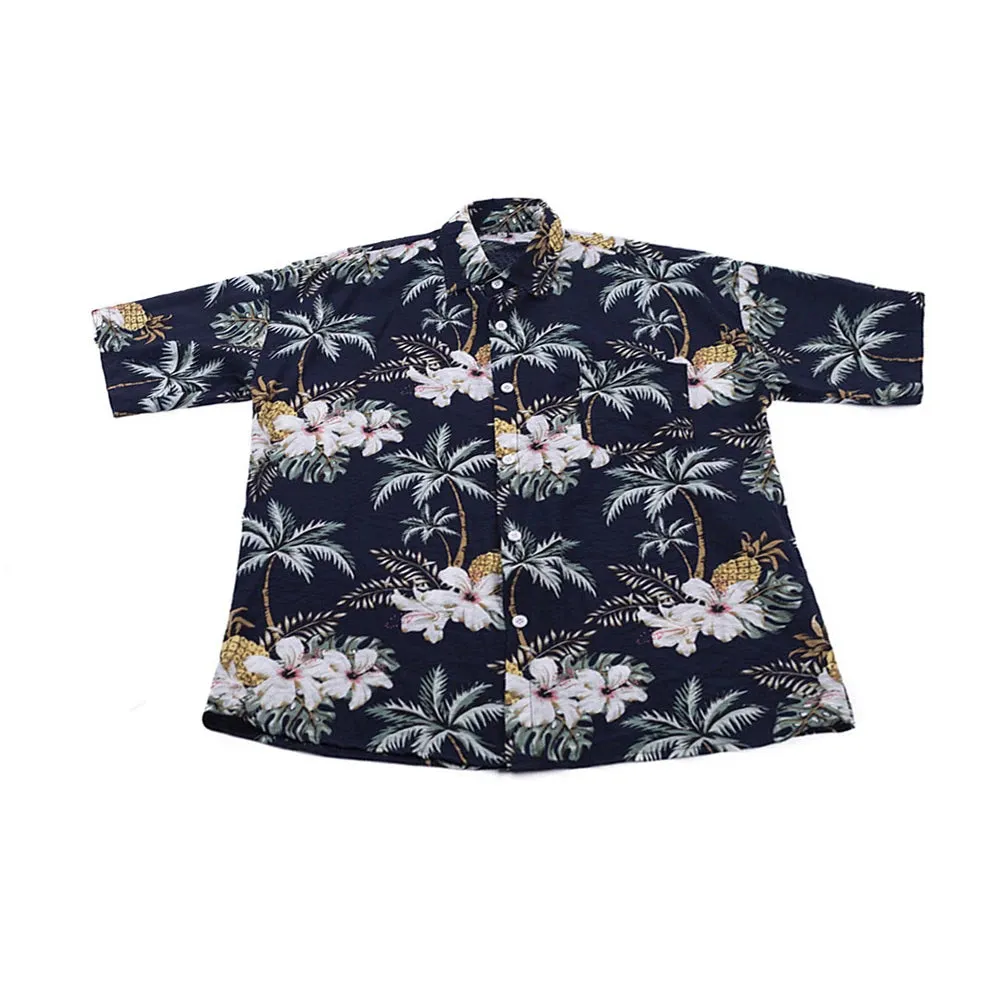 Matching Family Clothes For Pet And Owner Hawaii Beach Casual Shirt