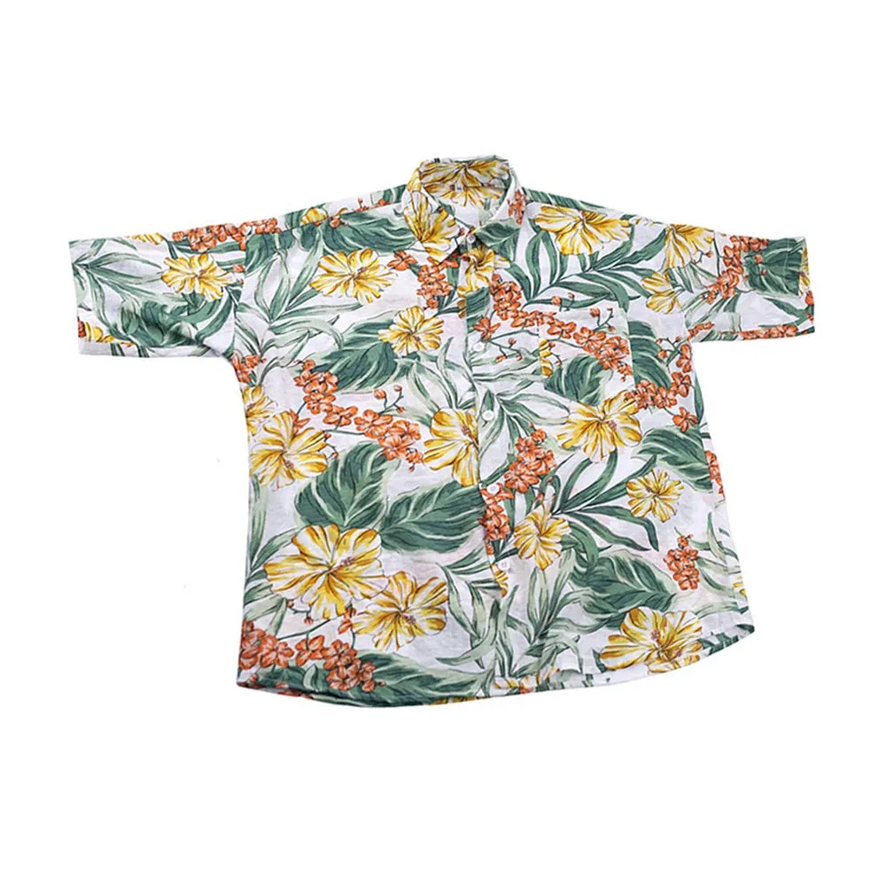 Matching Family Clothes For Pet And Owner Hawaii Beach Casual Shirt