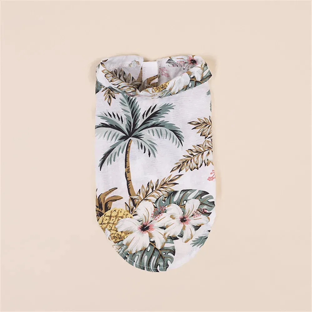 Matching Family Clothes For Pet And Owner Hawaii Beach Casual Shirt