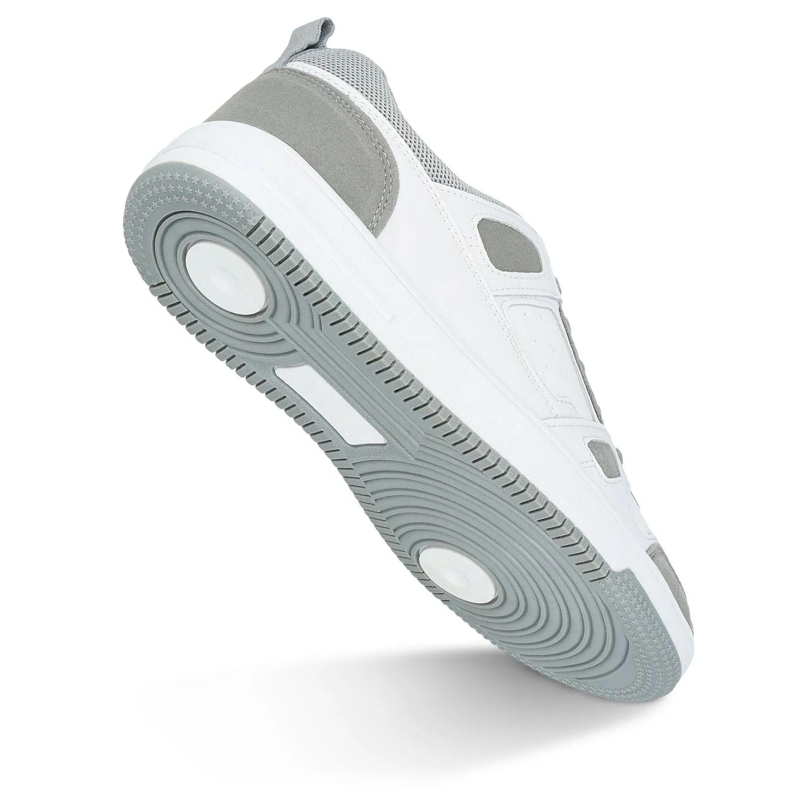 Men's Casual Sneakers - WY3344 White Grey