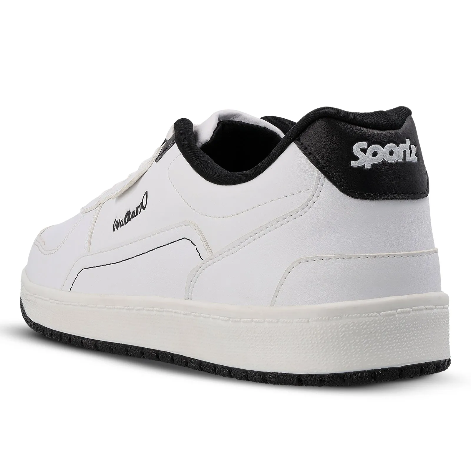 Men's Casual Sneakers - WY3461 White Black