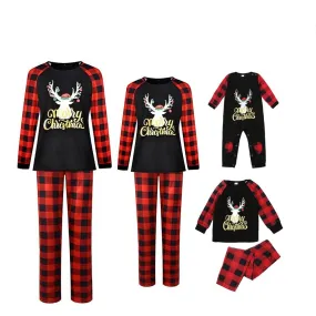 Merry Reindeer Family Matching Pajama Set