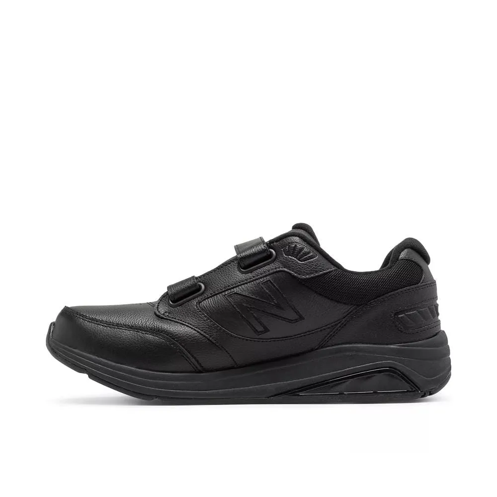 New Balance Men's 928v3 Velcro Walking Shoes- Black