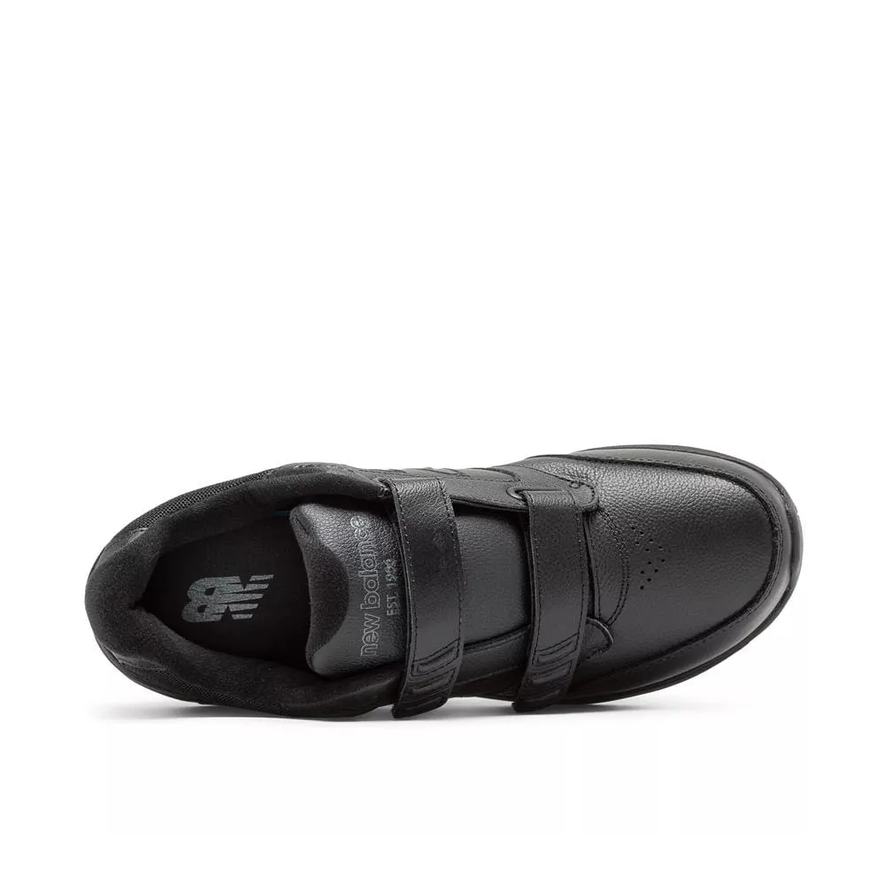 New Balance Men's 928v3 Velcro Walking Shoes- Black
