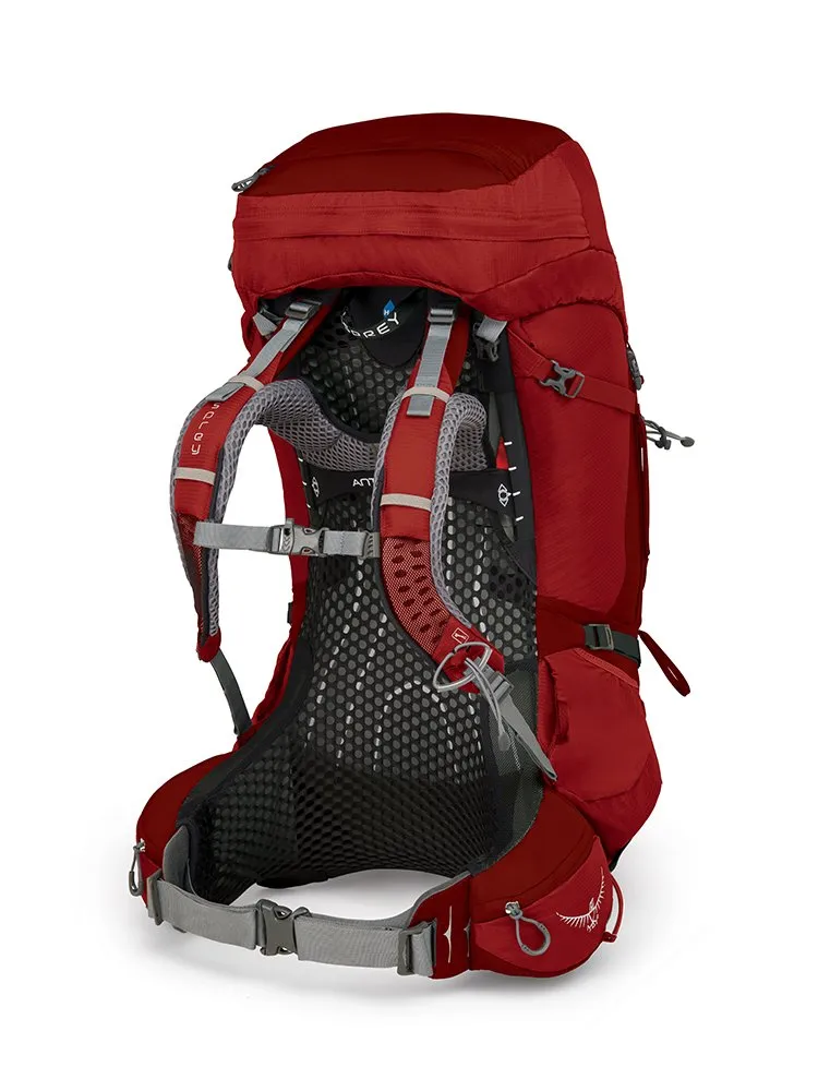 Osprey Packs Osprey Pack Atmos Ag 65 Backpack, Rigby Red, Small