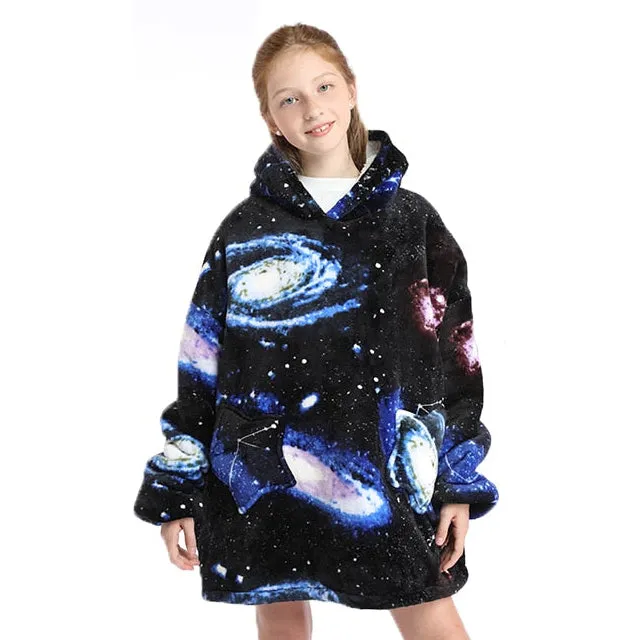 Oversized Family Matching Hoodie