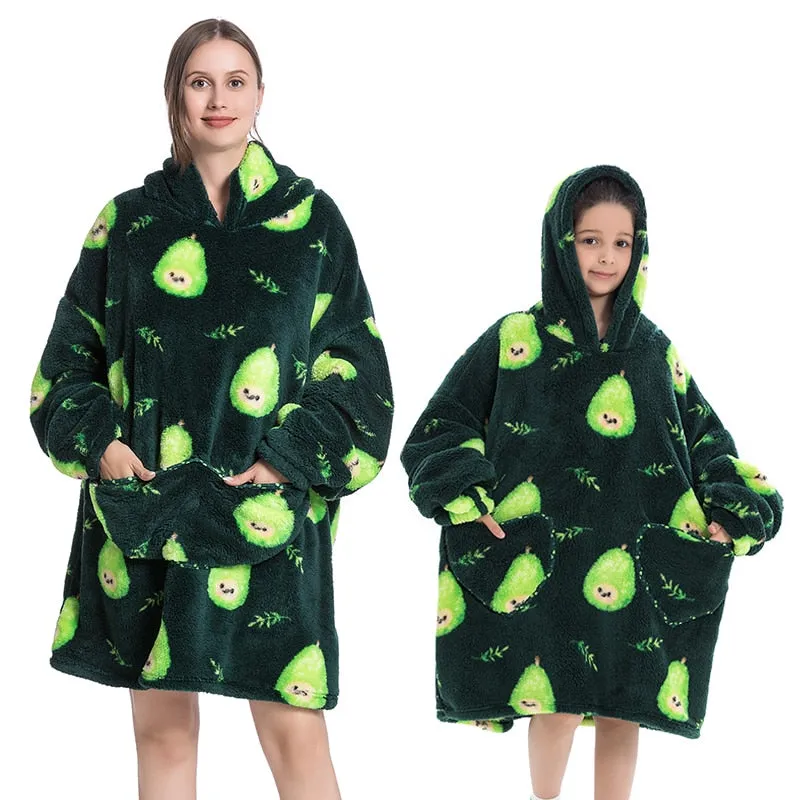 Oversized Family Matching Hoodie