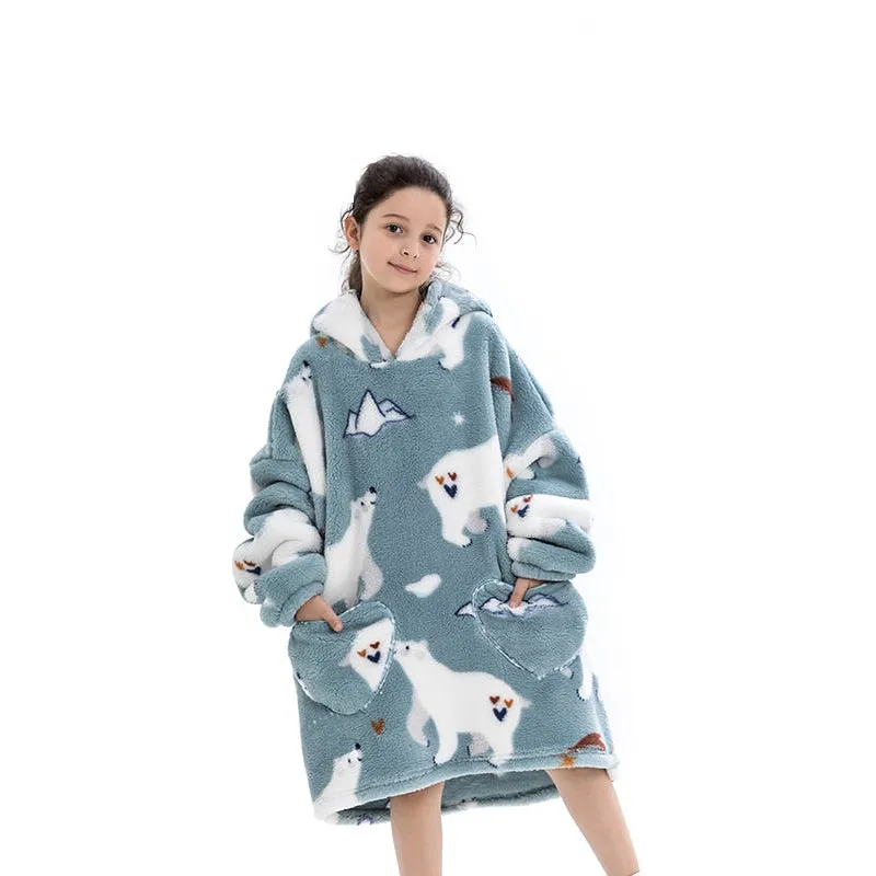 Oversized Family Matching Hoodie