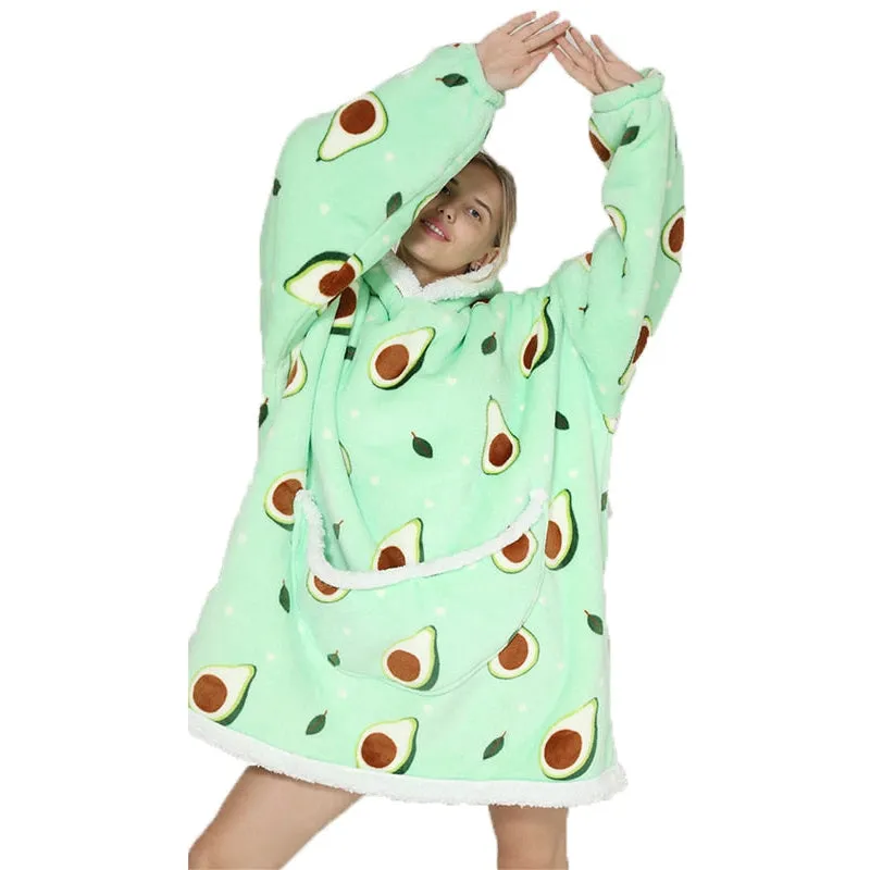 Oversized Family Matching Hoodie