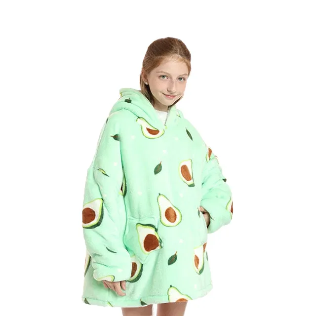 Oversized Family Matching Hoodie